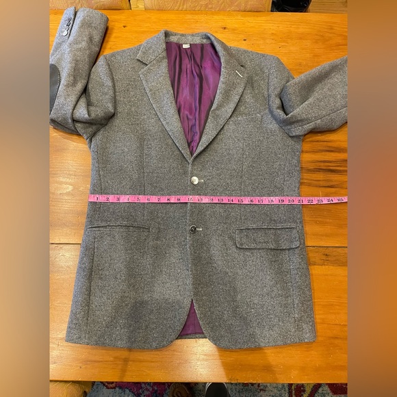 Men’s International Laundry Grey Coat Size L - Picture 4 of 9